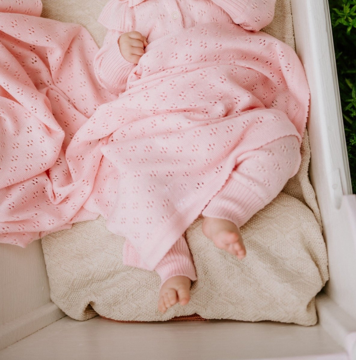 100% Merino Wool Baby Blanket — Love - Tiny Tugz™