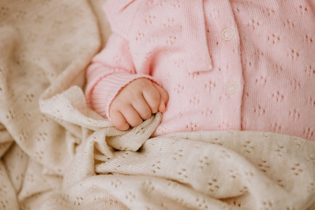 100% Merino Wool Baby Blanket — Love - Tiny Tugz™