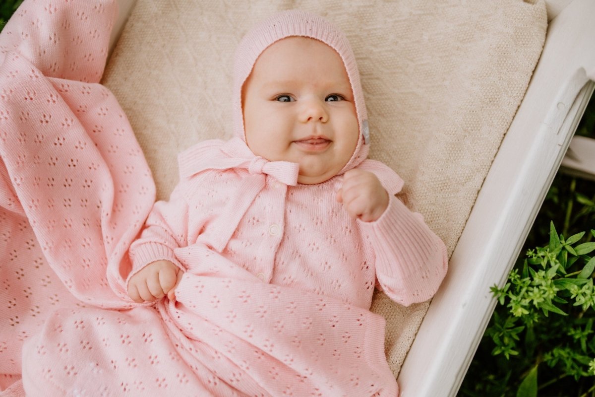 100% Merino Wool Baby Blanket — Love - Tiny Tugz™