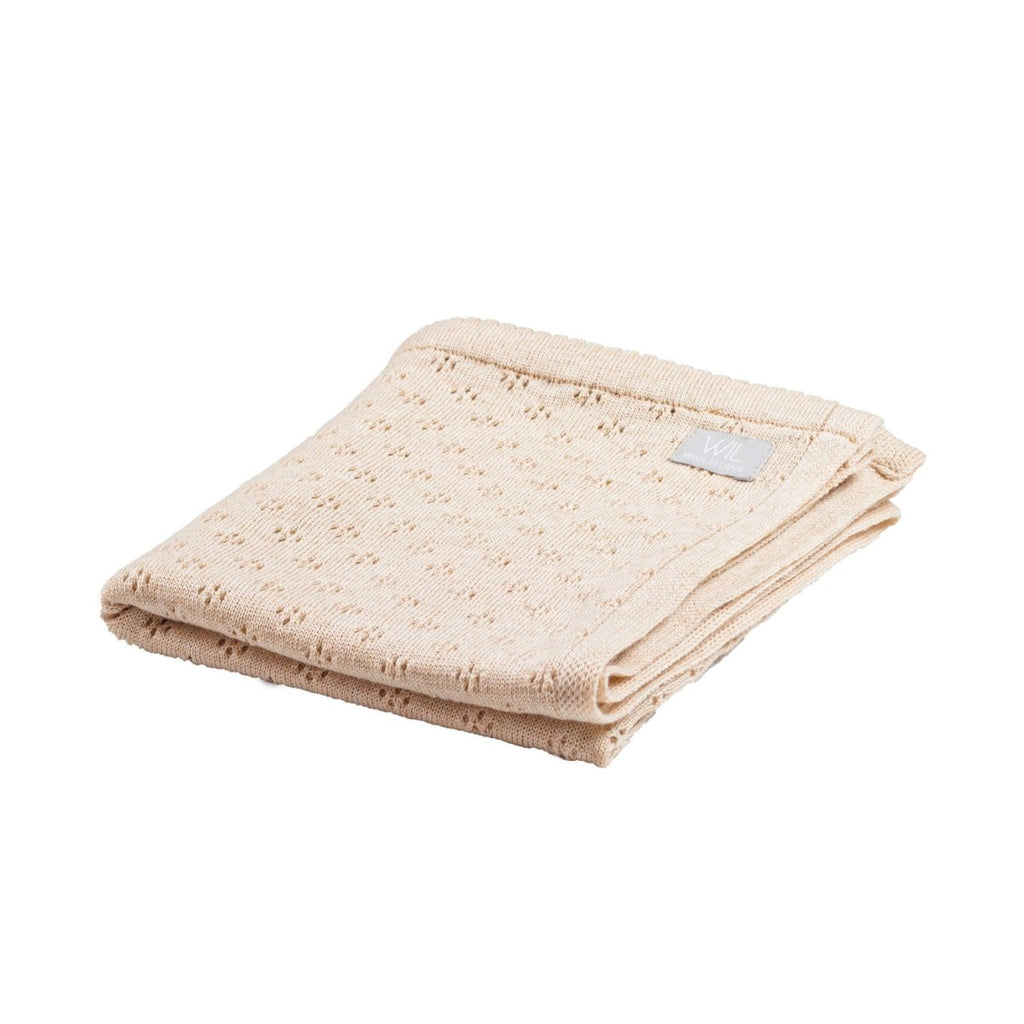 100% Merino Wool Baby Blanket — Love - Tiny Tugz™