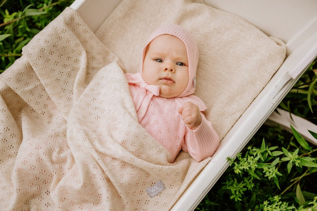100% Merino Wool Baby Blanket — Love - Tiny Tugz™