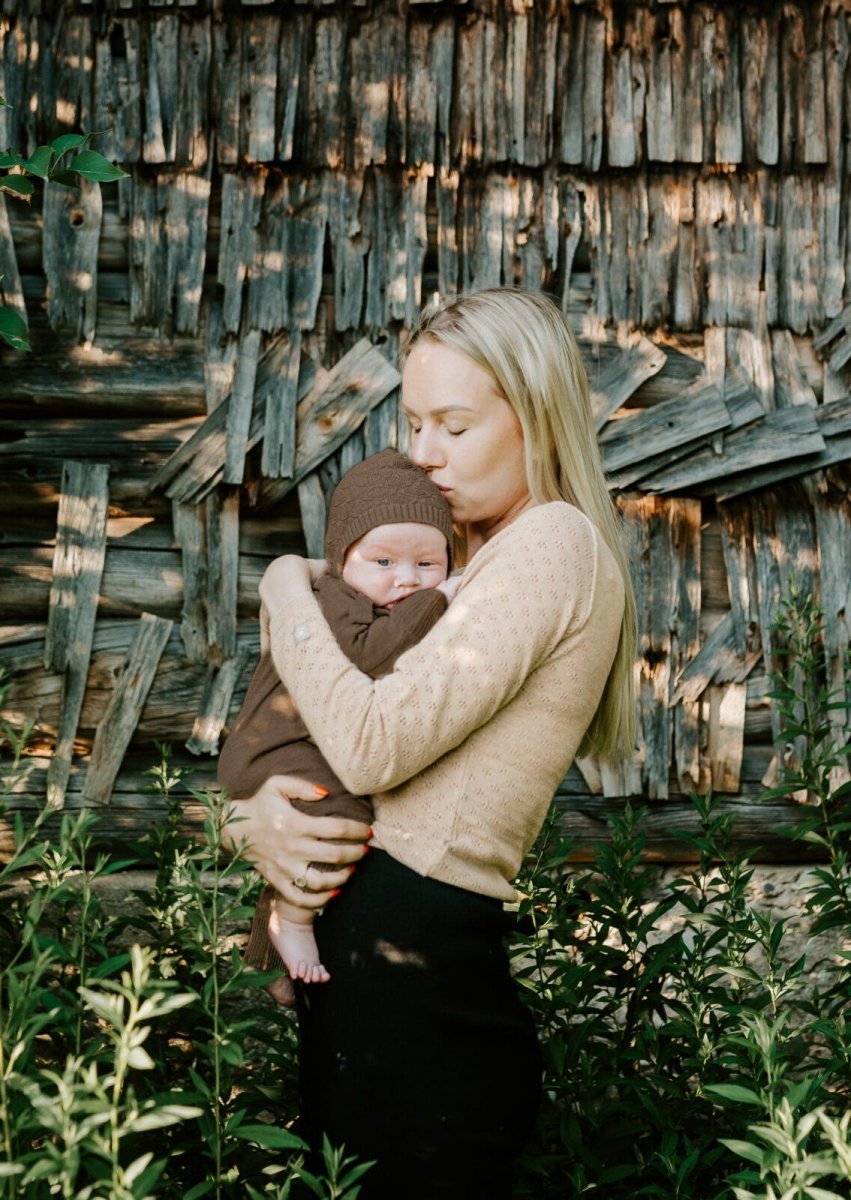 100% Merino Wool Baby Gift Set - Joy (baby blanket, onesie & bonnet) - Tiny Tugz™