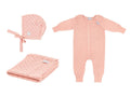 100% Merino Wool Baby Gift Set - Love (baby blanket, onesie & bonnet) - Tiny Tugz™