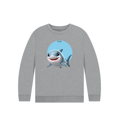 Athletic Grey Printed Kids Jumper
