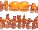 Baby/Child - Amber Bracelet - Cognac - Chips, Polished - 14cm