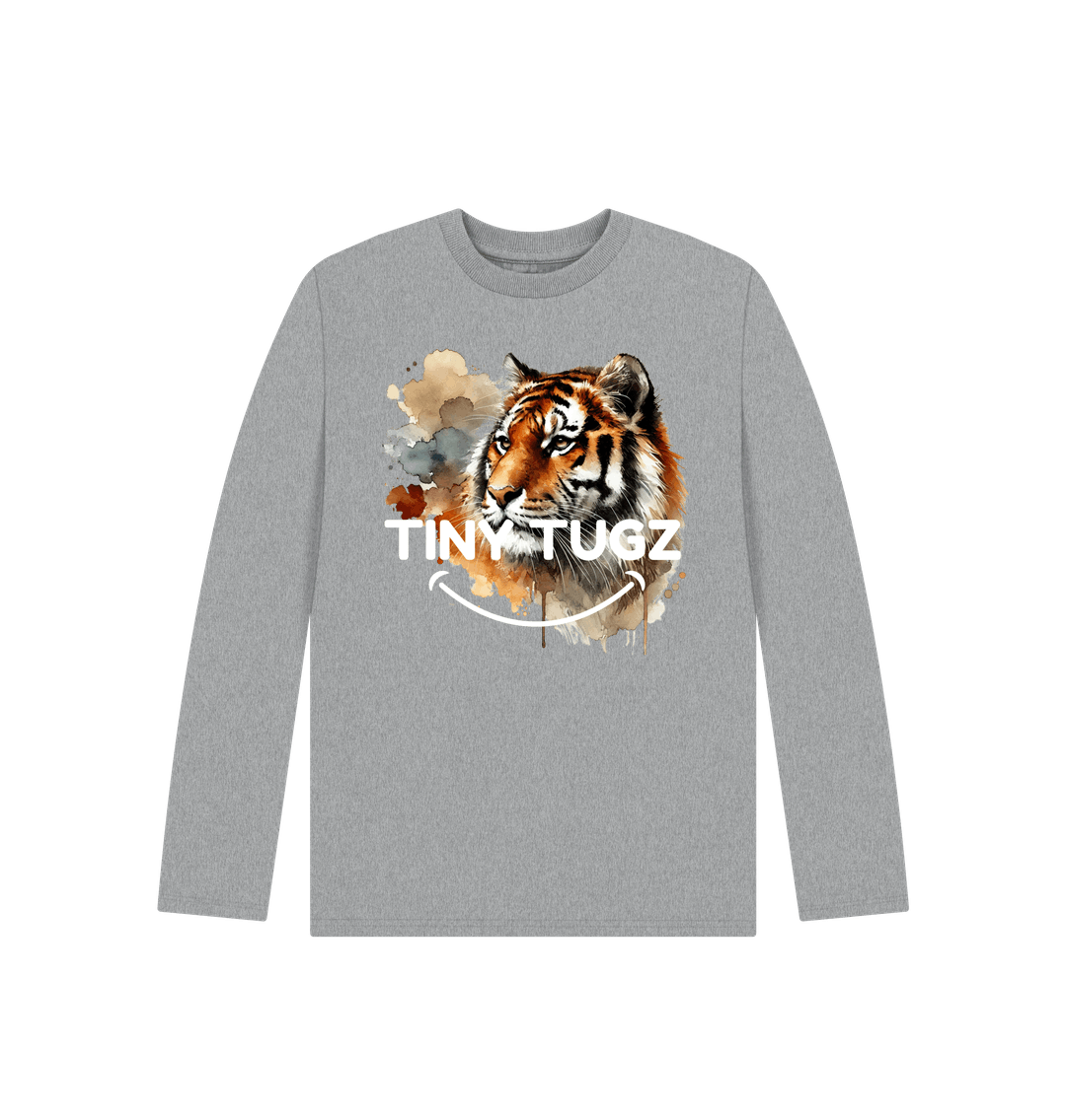 Athletic Grey Printed Kids T-Shirt