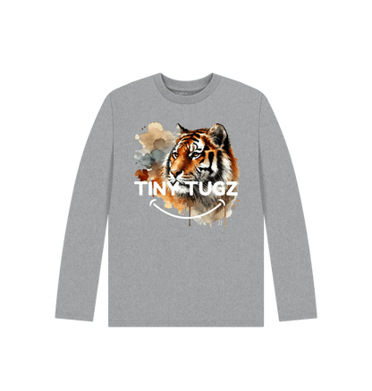 Athletic Grey Printed Kids T-Shirt