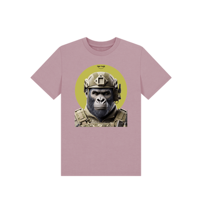 Mauve Printed Kids T-Shirt