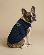 Navy 100% Organic Cotton Dog T-Shirt