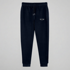 Tiny Tugz™ 100% Organic Cotton Teen Tracksuit – Stripe Logo – Navy