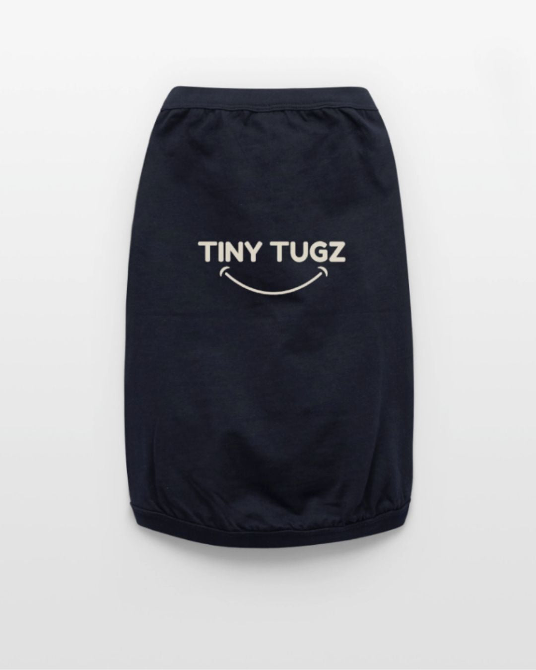 Navy 100% Organic Cotton Dog T-Shirt