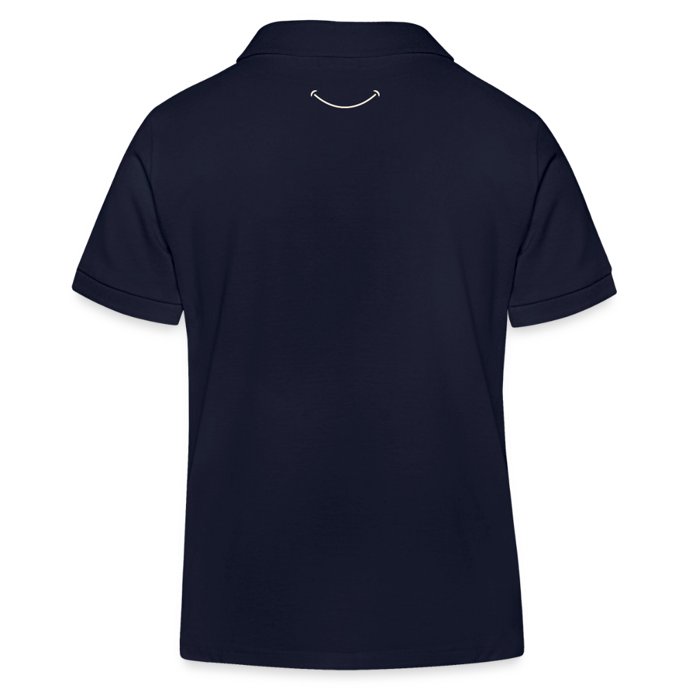 Kids Smart Casual Organic Cotton Set (Navy Polo + Grey Shorts)