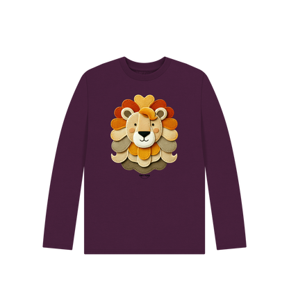 Purple Printed Kids T-Shirt