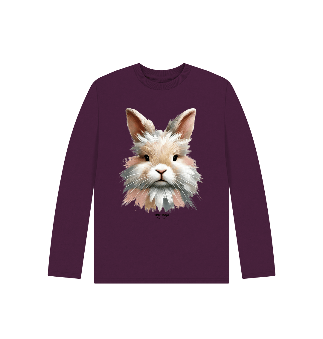 Purple Printed Kids T-Shirt