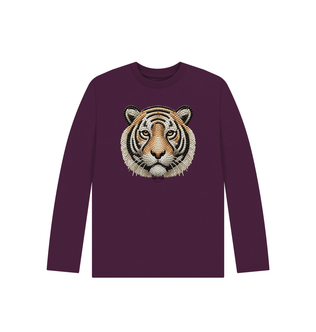 Purple Printed Kids T-Shirt