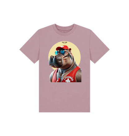 Mauve Printed Kids T-Shirt