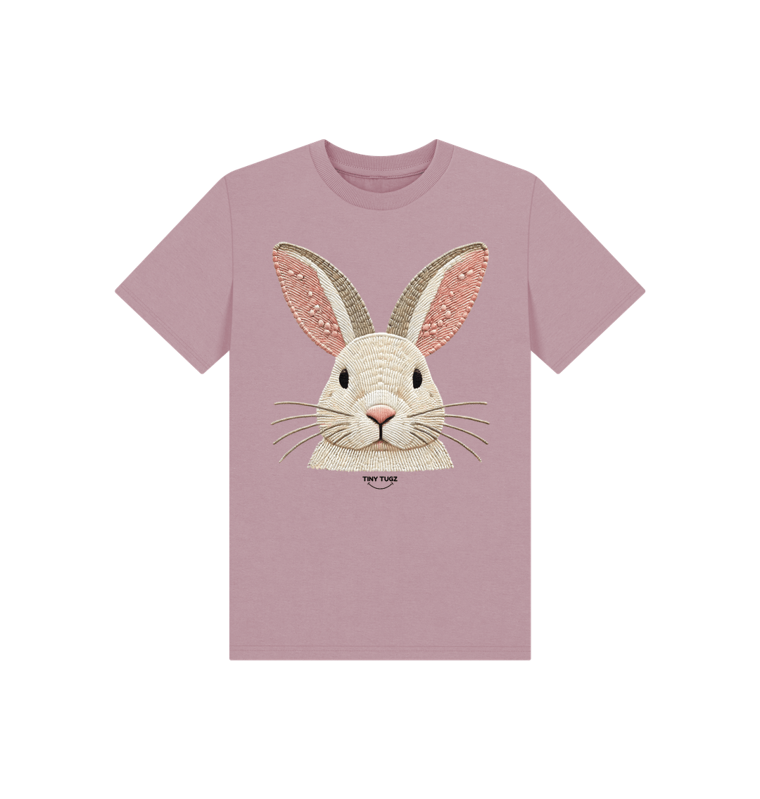 Mauve Printed Kids T-Shirt