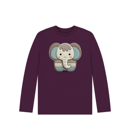 Purple Printed Kids T-Shirt