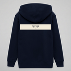 Tiny Tugz™ 100% Organic Cotton Teen Tracksuit – Stripe Logo – Navy