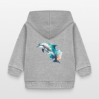 Stanley/Stella Organic Zip Hoodie BABY CONNECTOR - heather grey