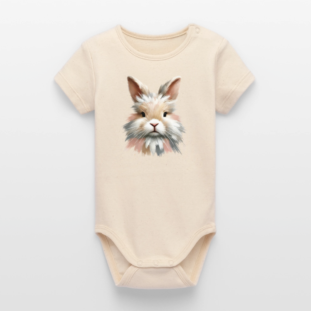 Stanley/Stella Organic Short-Sleeved Baby Bodysuit - natural raw