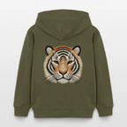 Stanley/Stella Mini Cruiser Kids’ Organic Hoodie - khaki