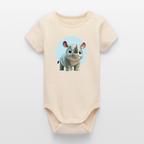 Stanley/Stella Organic Short-Sleeved Baby Bodysuit - natural raw