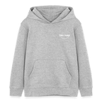 Stanley/Stella Mini Cruiser Kids’ Organic Hoodie - heather grey