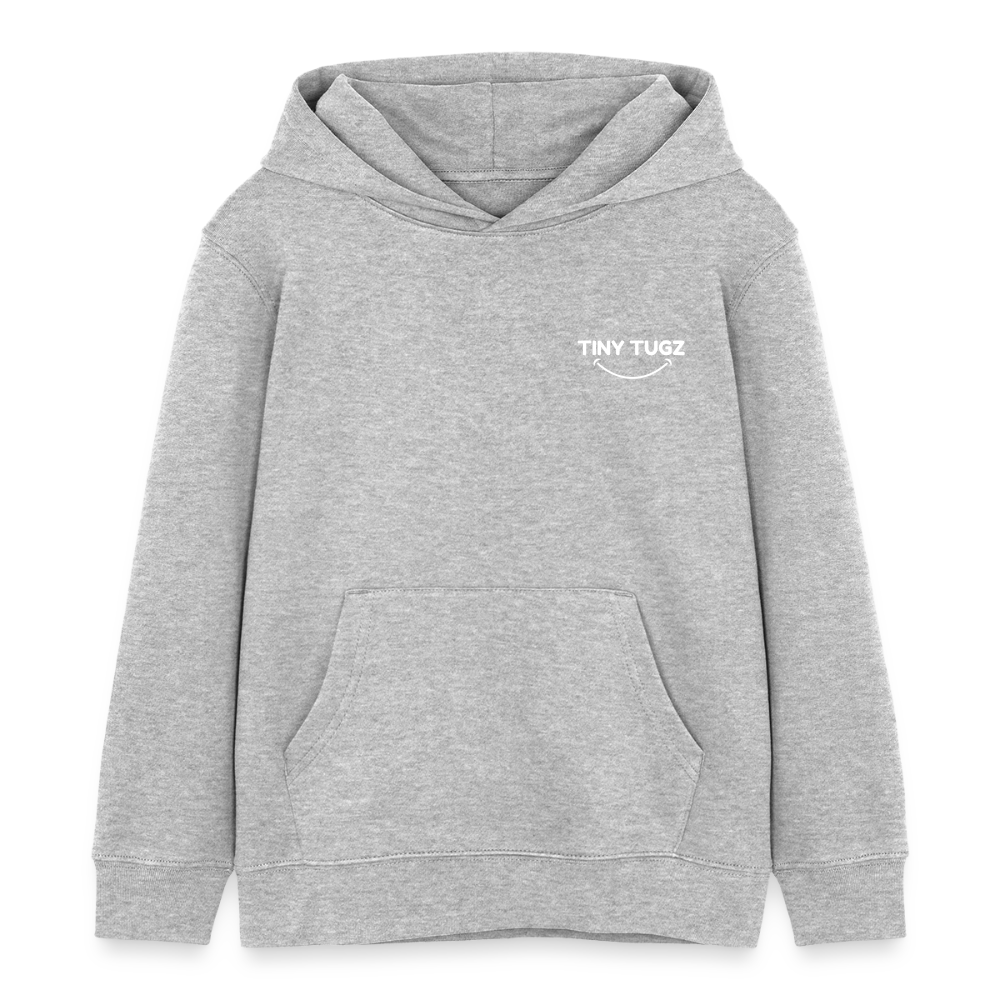 Stanley/Stella Mini Cruiser Kids’ Organic Hoodie - heather grey
