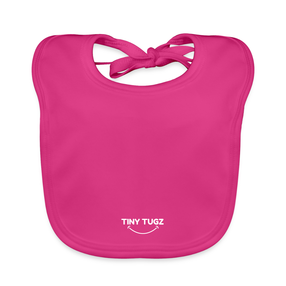 Baby Organic Bib - fuchsia