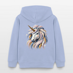 Stanley/Stella Mini Cruiser Kids’ Organic Hoodie - sky