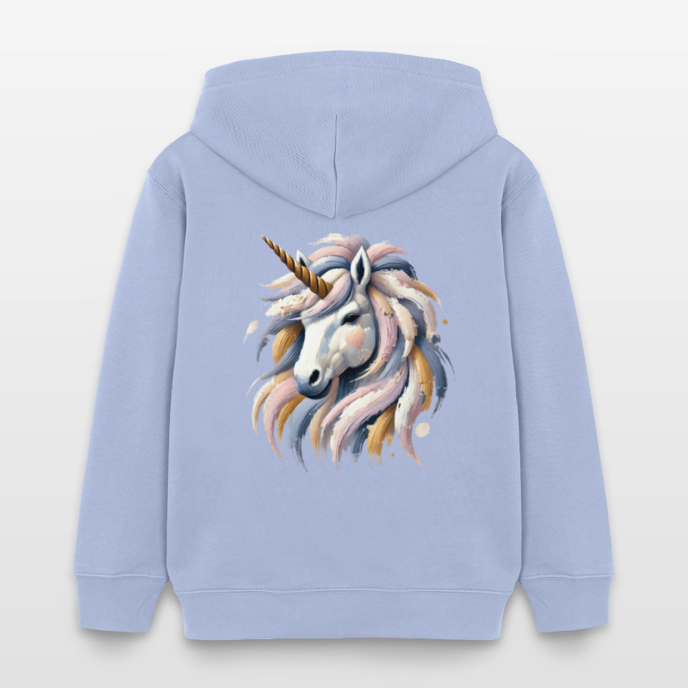 Stanley/Stella Mini Cruiser Kids’ Organic Hoodie - sky