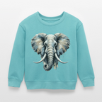 Stanley/Stella Mini Changer Organic Kids’ Sweatshirt - pastel turquoise