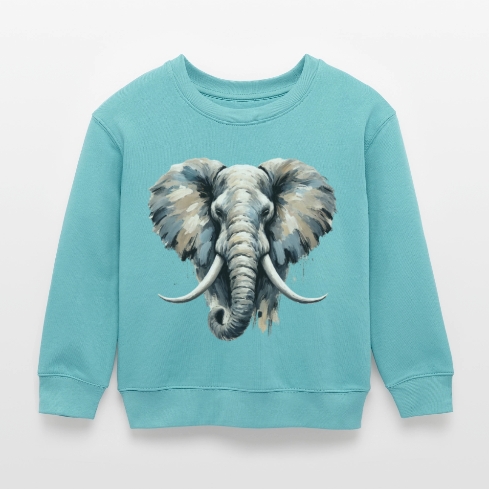 Stanley/Stella Mini Changer Organic Kids’ Sweatshirt - pastel turquoise