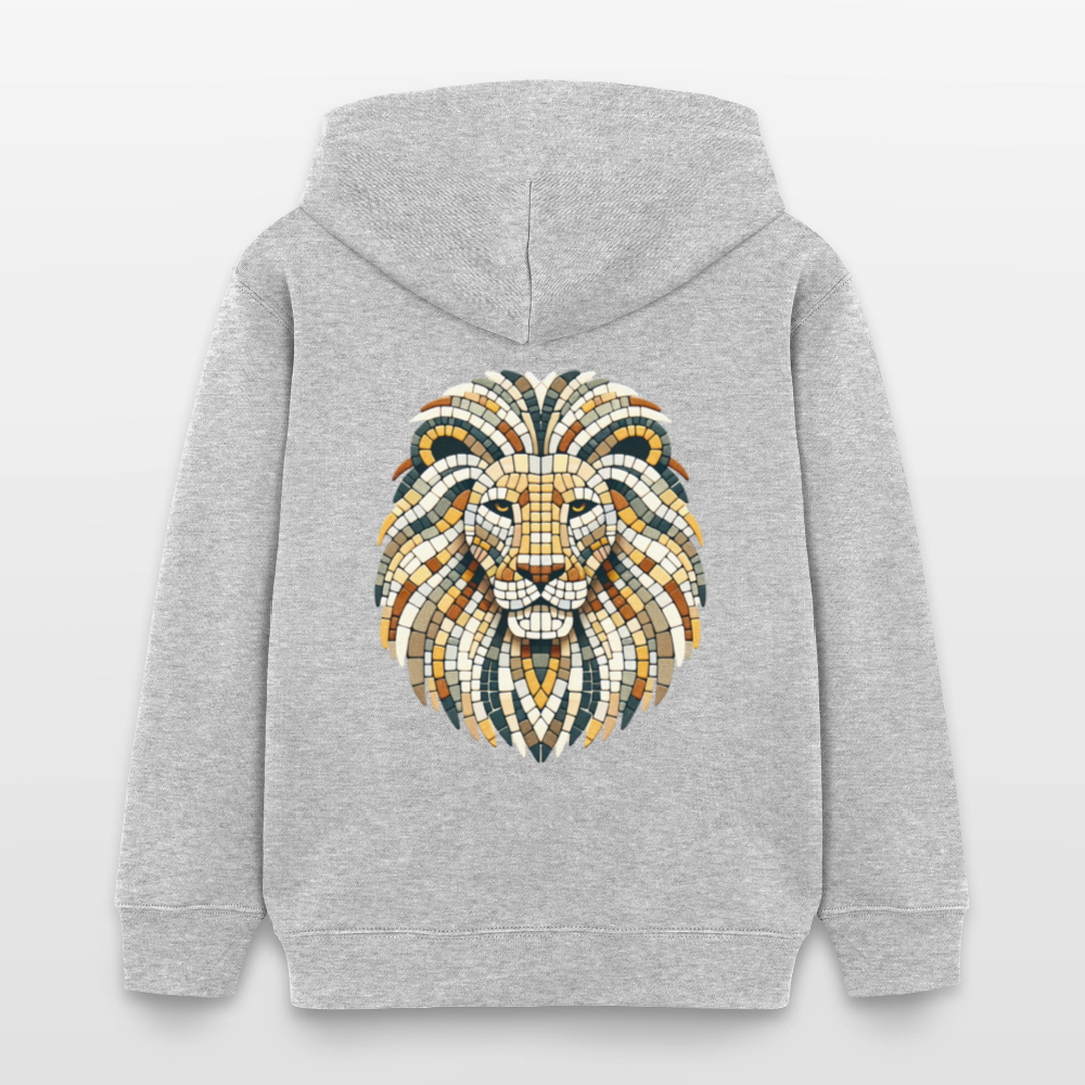 Stanley/Stella Mini Cruiser Kids’ Organic Hoodie - heather grey