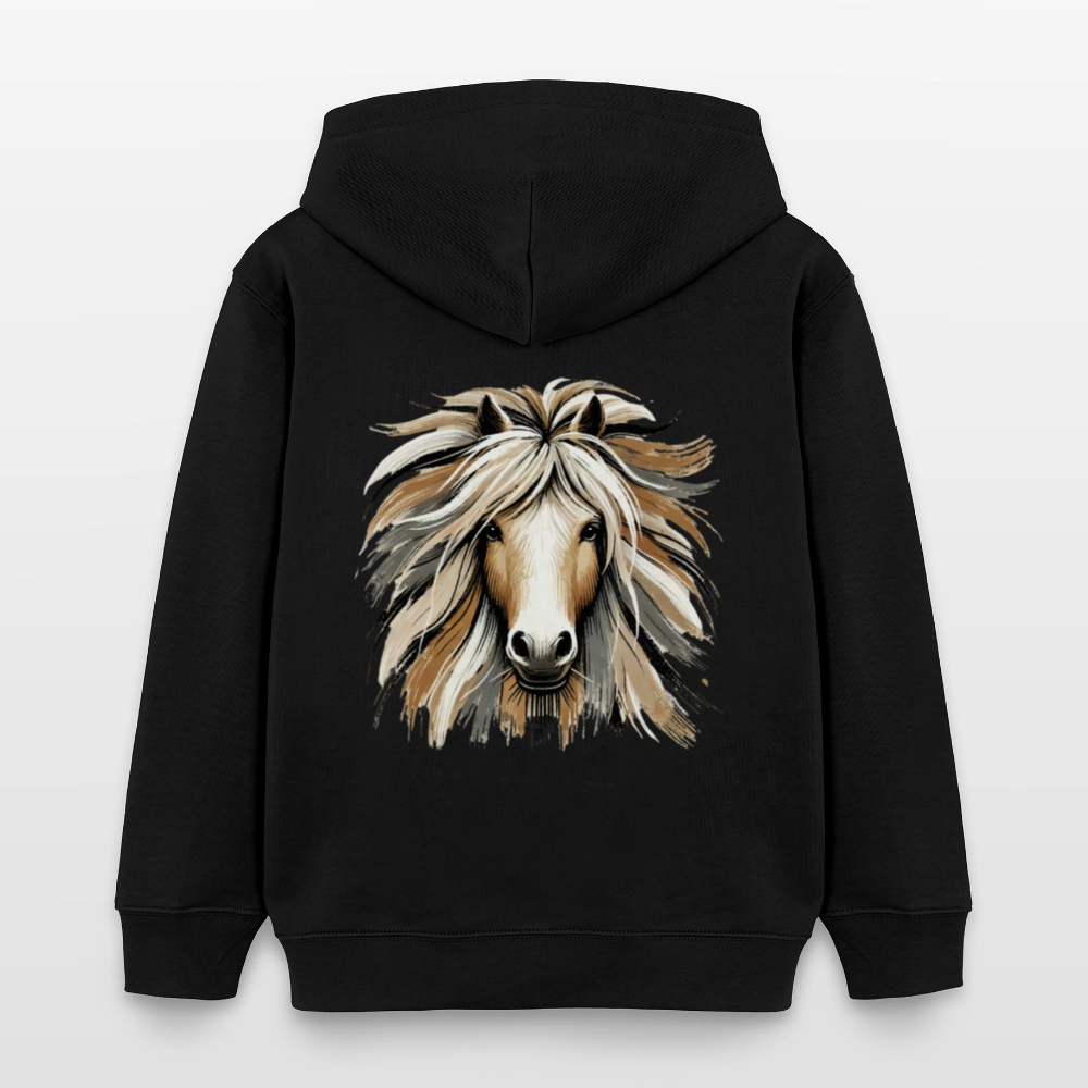 Stanley/Stella Mini Cruiser Kids’ Organic Hoodie - black