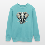 Stanley/Stella Mini Changer Organic Teen Sweatshirt - pastel turquoise