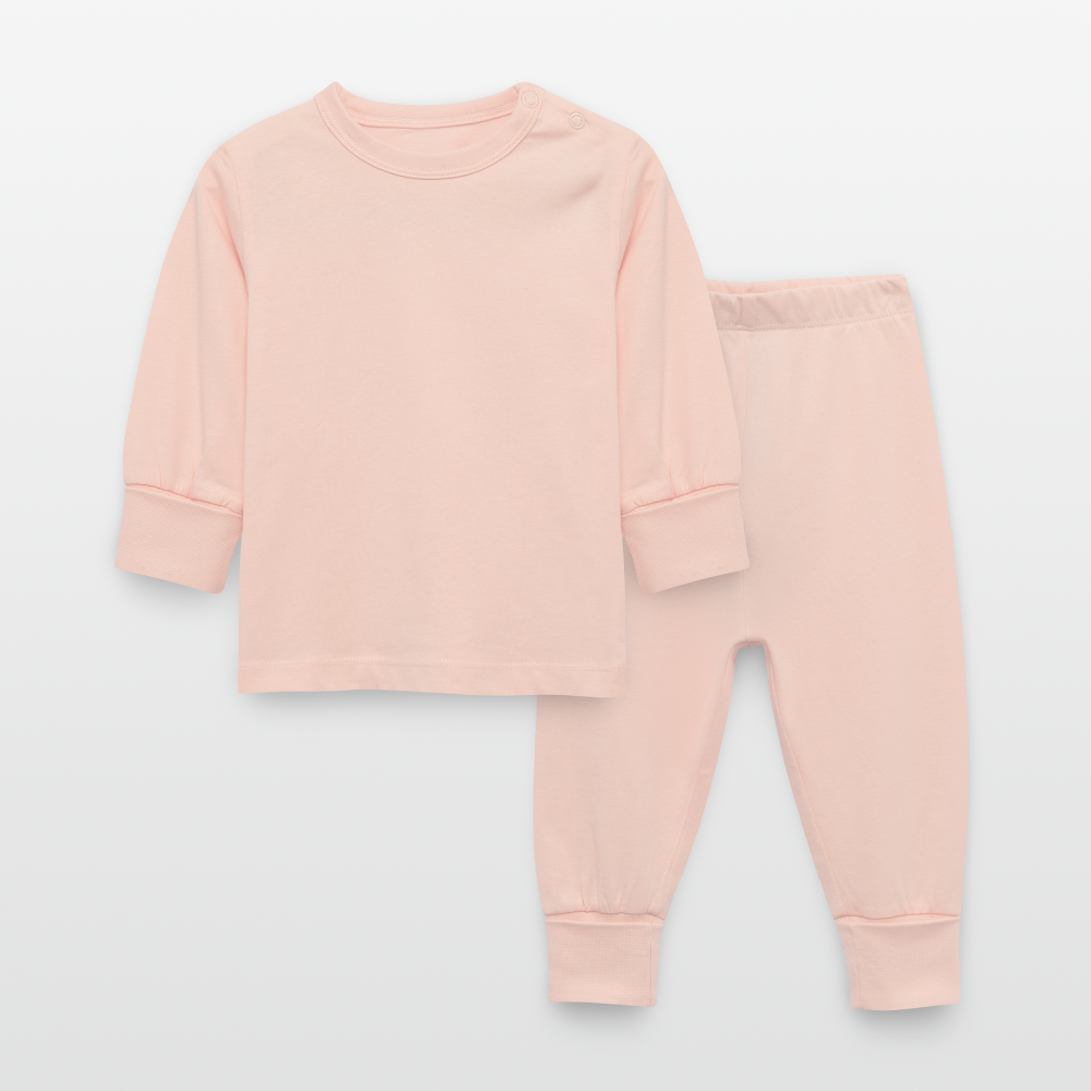 Baby Sleepsuit - crystal pink