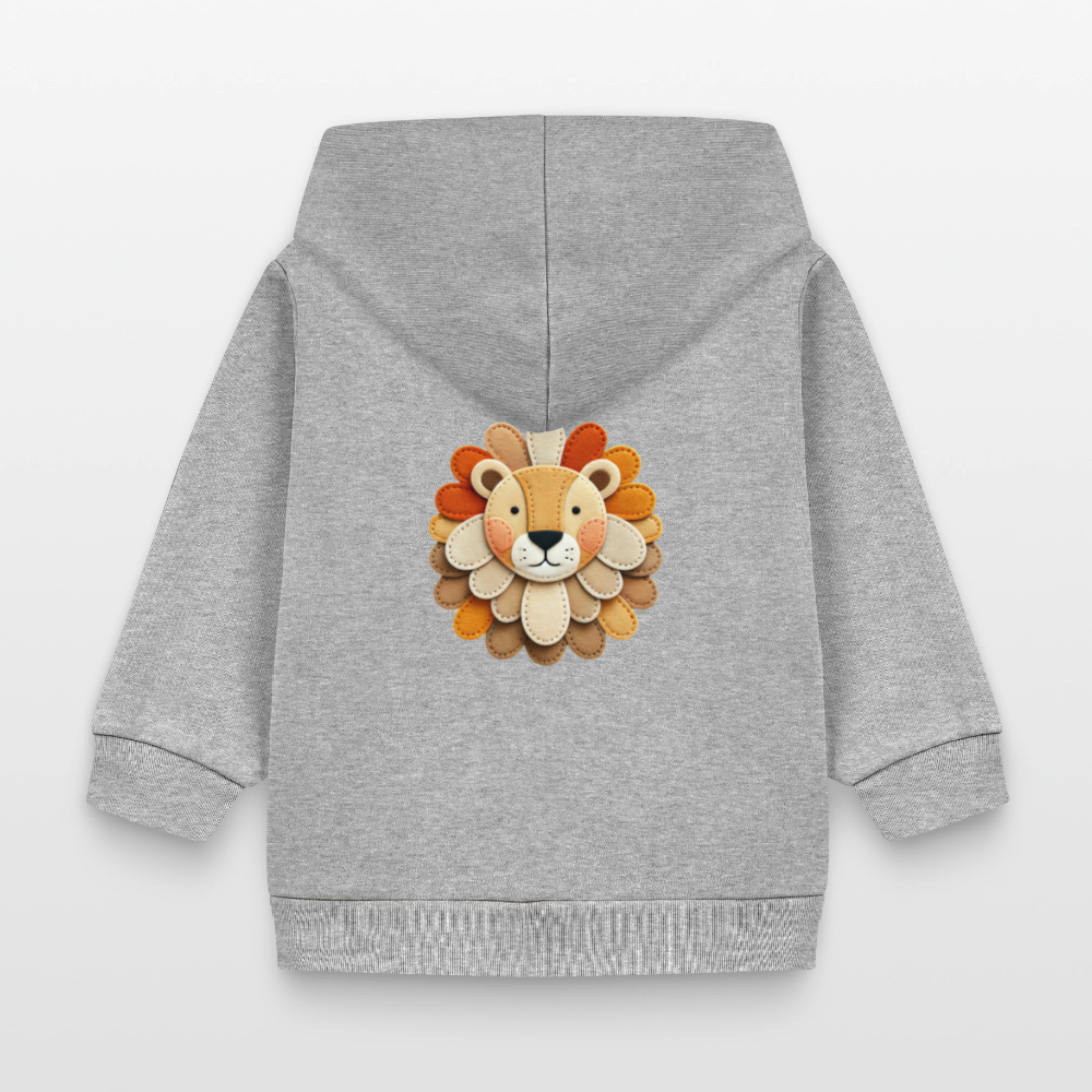 Stanley/Stella Organic Zip Hoodie BABY CONNECTOR - heather grey