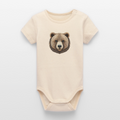 Stanley/Stella Organic Short-Sleeved Baby Bodysuit - natural raw