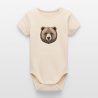 Stanley/Stella Organic Short-Sleeved Baby Bodysuit - natural raw