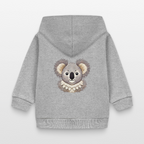 Stanley/Stella Organic Zip Hoodie BABY CONNECTOR - heather grey