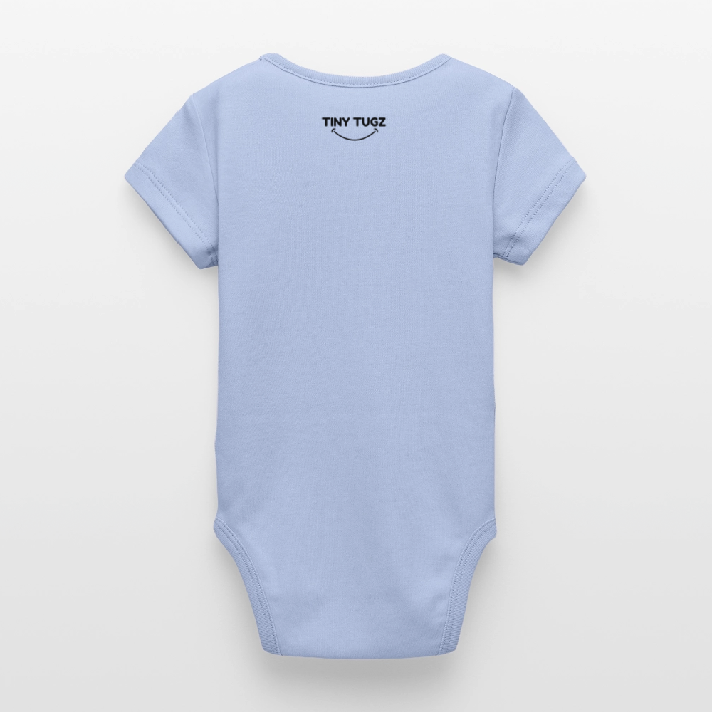 Stanley/Stella Organic Short-Sleeved Baby Bodysuit - sky