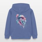 Stanley/Stella Mini Cruiser Kids’ Organic Hoodie - bright blue