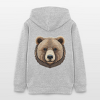 Stanley/Stella Mini Cruiser Teen Organic Hoodie - heather grey