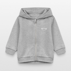Stanley/Stella Organic Zip Hoodie BABY CONNECTOR - heather grey