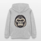 Stanley/Stella Mini Cruiser Kids’ Organic Hoodie - heather grey