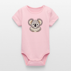 Stanley/Stella Organic Short-Sleeved Baby Bodysuit - cotton pink