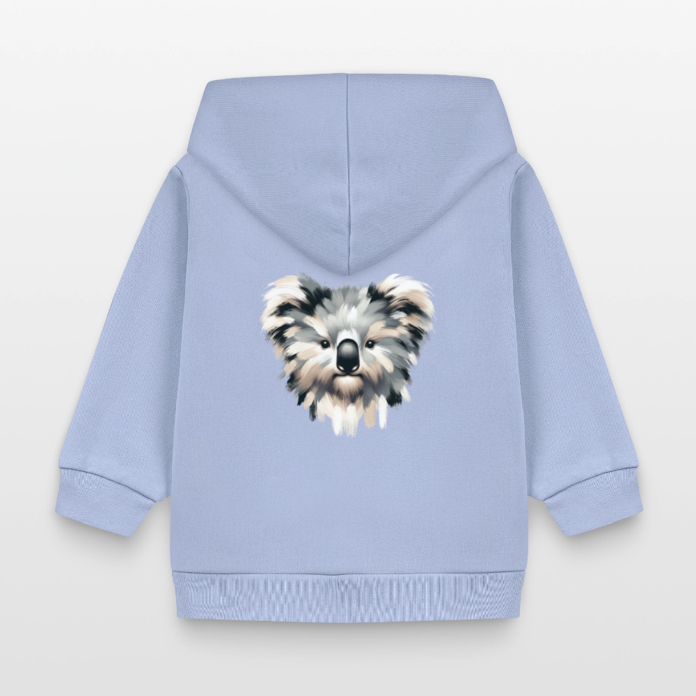Stanley/Stella Organic Zip Hoodie BABY CONNECTOR - sky