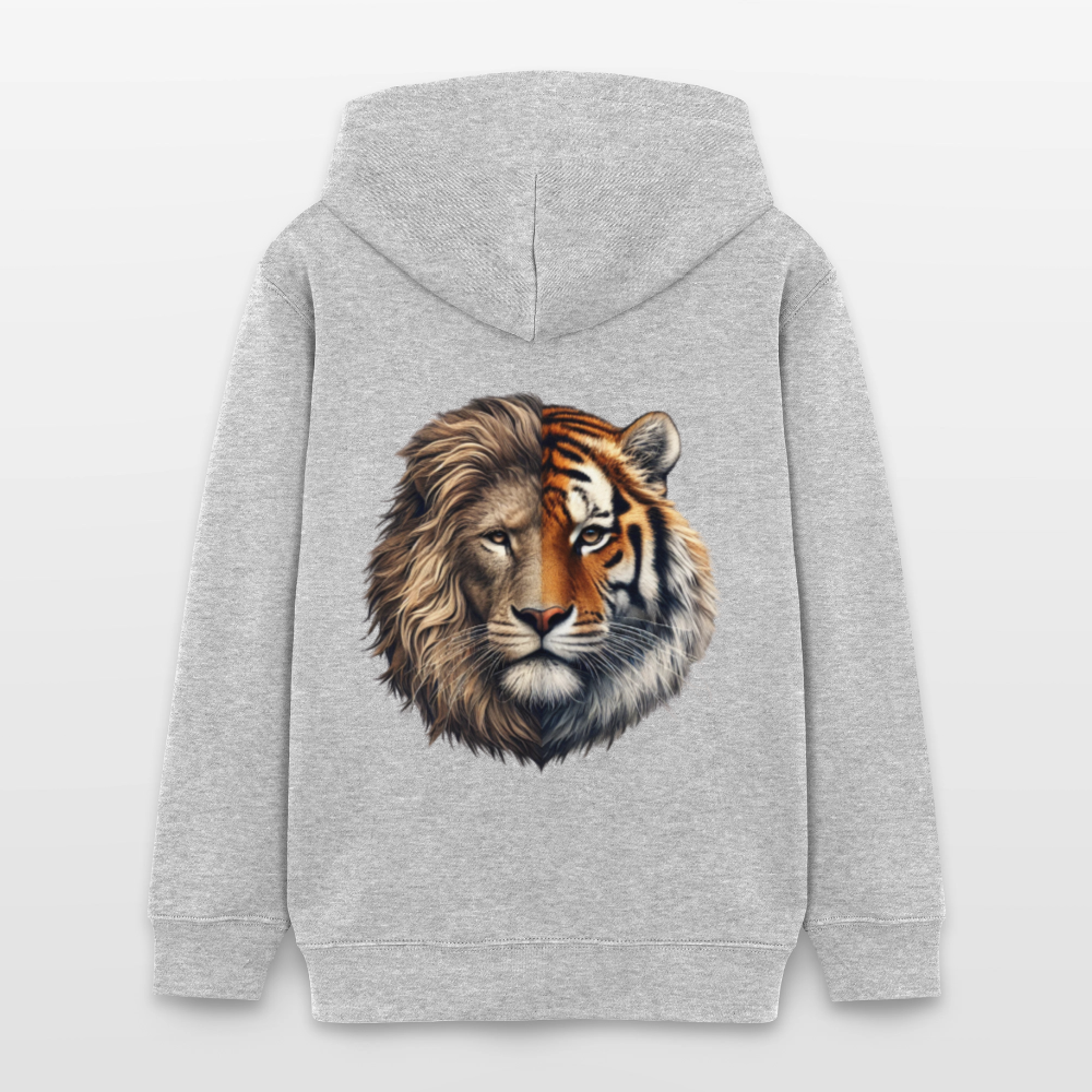 Stanley/Stella Mini Cruiser Teen Organic Hoodie - heather grey